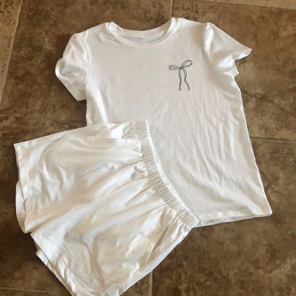 White Women's Sleepwear Set